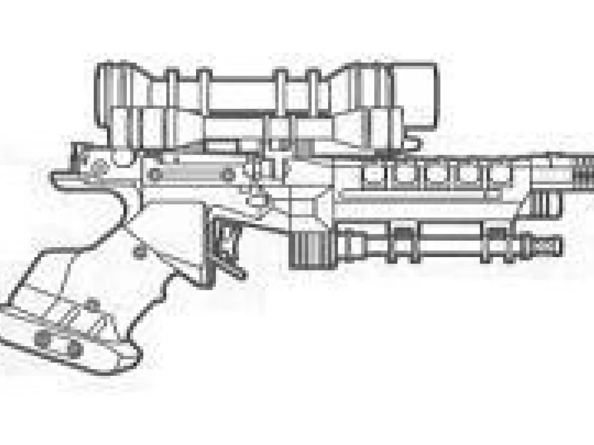 Pistolet Blaster Lourd Security S-5