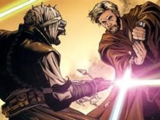 Duel entre Obi-Wan Kenobi et A'Sharad Hett