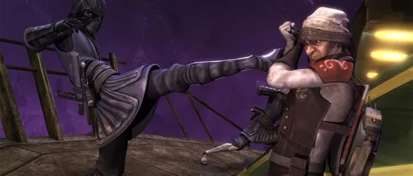 Dengar contre un Guerrier Kage