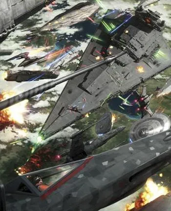 L’Anakin Solo pendant la Bataille de Kashyyyk. 