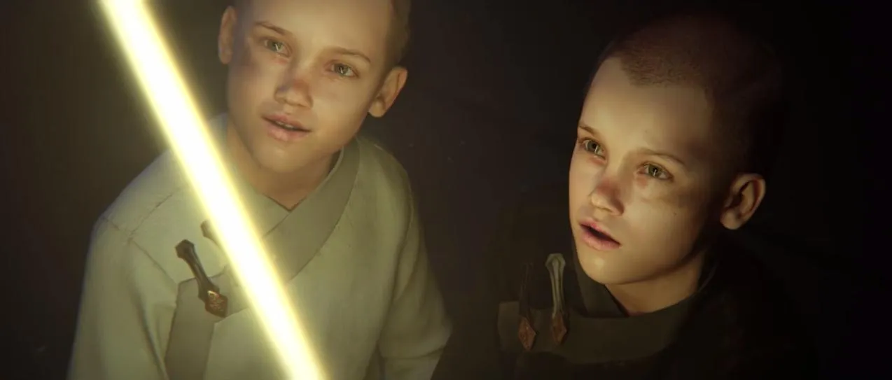 Arcann et son frère jumeau forgent leur premier sabre laser