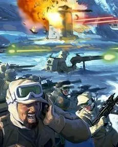 Un EWHB-10 Mark II en action sur Hoth. 