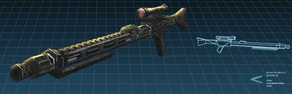Un Fusil Sniper DC-15x.