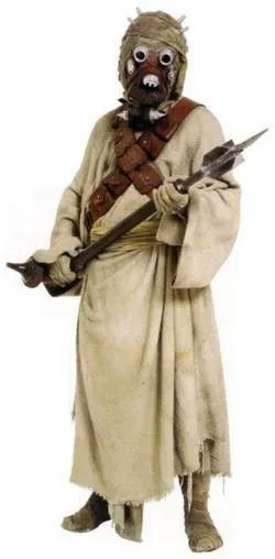 Un Tusken et son Gaderffii.