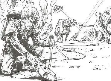 Hugo Cutter place des E-Mag sur le chemin d'un AT-AT