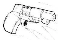 Pistolet à Balles de Poche Adjudicator