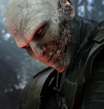 Darth Malgus, défiguré. 