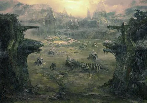 Ruines Gargantelles sur Boz Pity