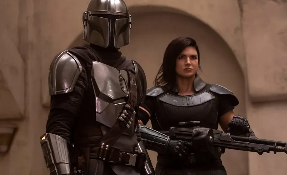 Cara Dune et Din Djarin.