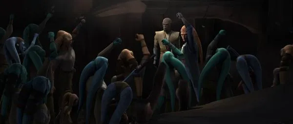 Mace Windu et les Combattants de la Liberté Twi'lek.