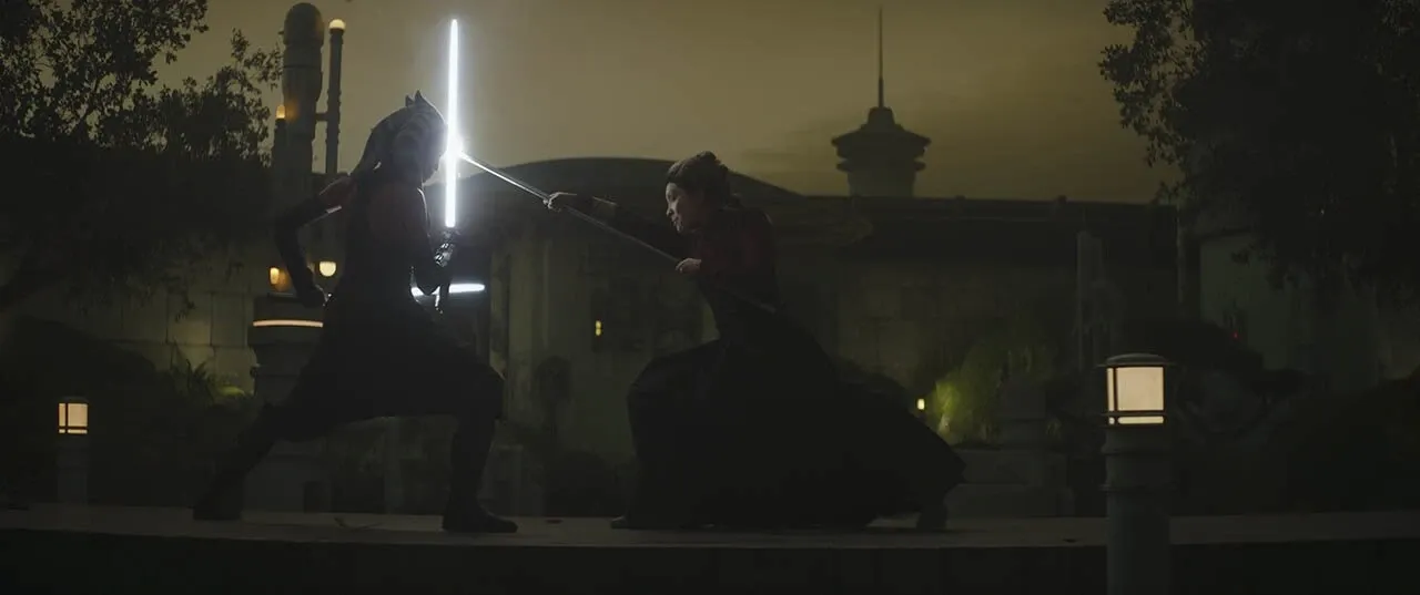 Ahsoka Tano affronte Morgan Elsbeth à Calodan