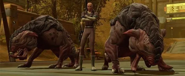 Deux Chiens Salkys et leur maître.