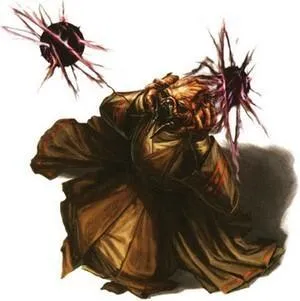 Un Kel Dor attaqué par des Derriphans.