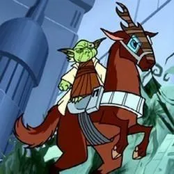 Yoda et son Kybuck.
