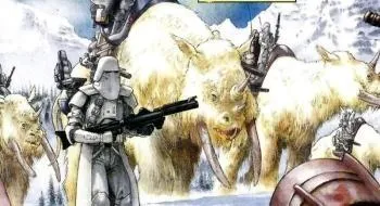 Les hommes du Commandant Keller chevauchent des Mastmots