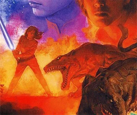 Les Jedi en mission sur Myrkr, aux prises avec des voxyns