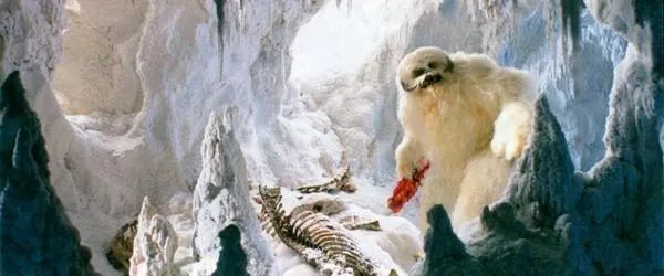 Un Wampa dans sa grotte. 