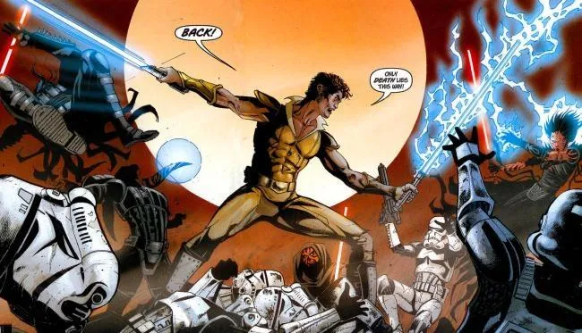Kol Skywalker défend l'Académie d'Ossus