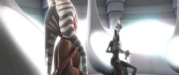  Shaak Ti face à Lama Su.