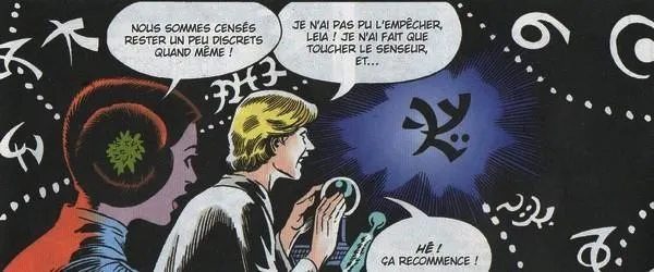 Luke Skywalker excelle à la Chance Cosmique. 