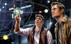 Deux explorateurs galactiques