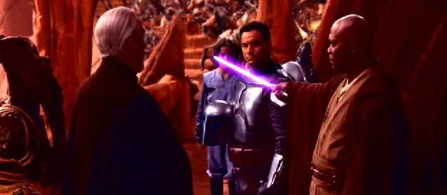 Mace Windu réalise que le Comte Dooku est le point de rupture de la guerre elle-même.