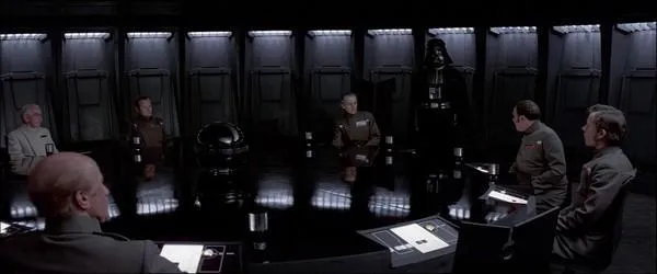 Dernière conférence avant la destruction de l'Etoile Noire I. 