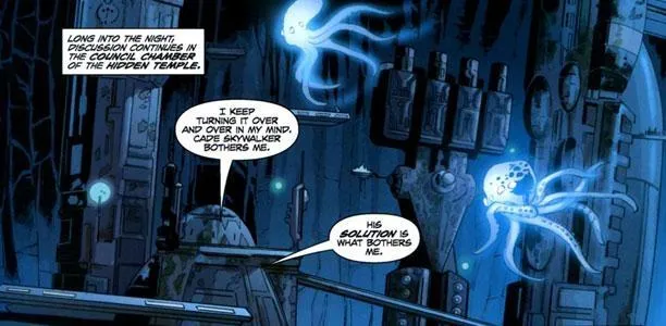 Le Temple Caché de nuit