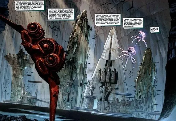 Nat Skywalker conduit son neveu au Temple Caché