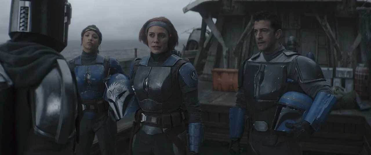 Djarin et Bo-Katan Kryze