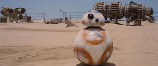 Le Droïde astromech BB BB-8. 