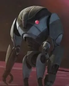 Un Droïde de Combat B2-RP.