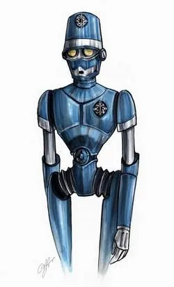 Un Droïde Policier.