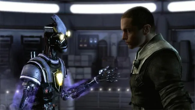PROXY, fidèle ami de Starkiller, est le seul à partager son secret