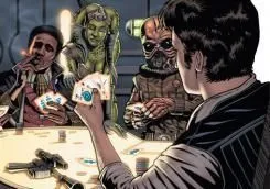 Partie de sabacc avec Han Solo