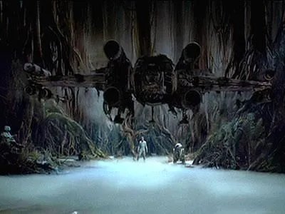 Le X-Wing sauvé des eaux