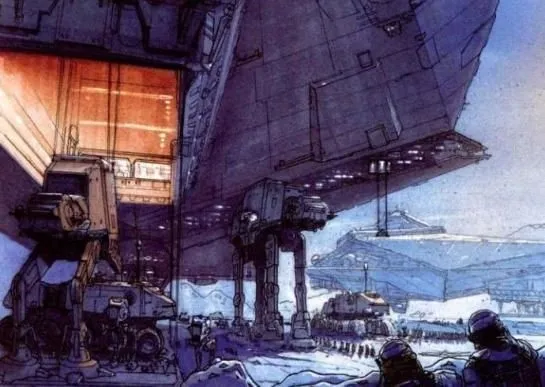 Des éclaireurs rebelles observent le déploiement de la Force Blizzard