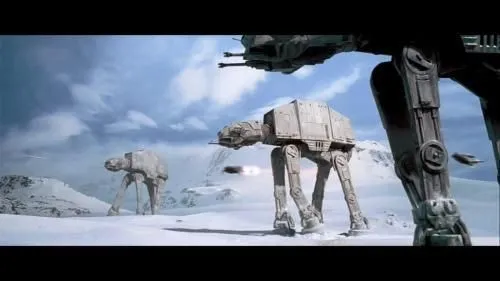Les AT-AT fondent sur les lignes rebelles