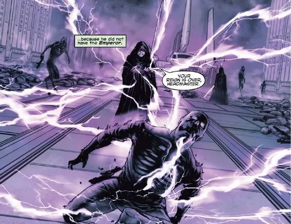 Palpatine met fin au règne de Gentis.