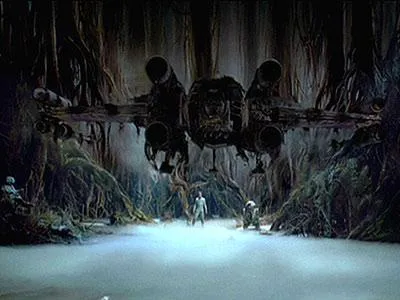 Le X-Wing sauvé des eaux