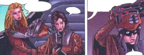 Leia endosse les habits de Boushh