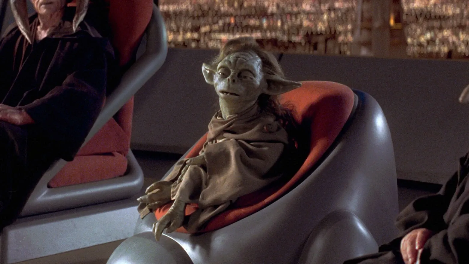 Yaddle au sein du Conseil des Jedi