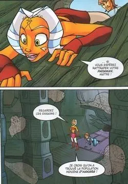 Les Jedi font connaissance avec les Hakariens. 