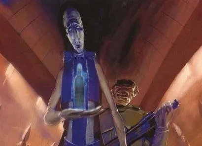 Un Munn du CBI et son garde du corps Iotran