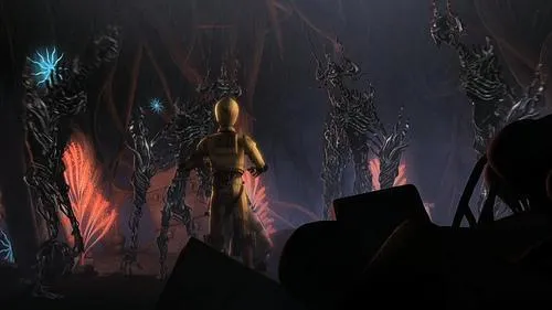 C-3PO, R2-D2 et les mystérieux Kindalo