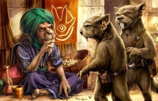 H'drachi et Tynnans commerçant