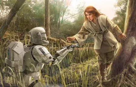 Première rencontre entre Etain Tur-Mukan et le Commando Darman. 