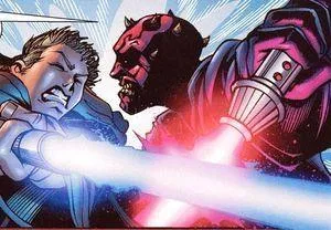 Vision de Darth Maul sur Ilum