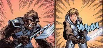 Rashtah affronte Obi-Wan