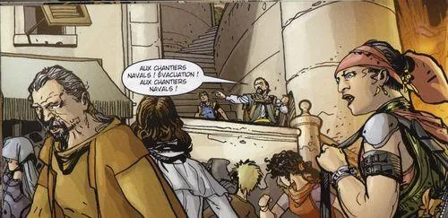 Fuite vers les chantiers navals